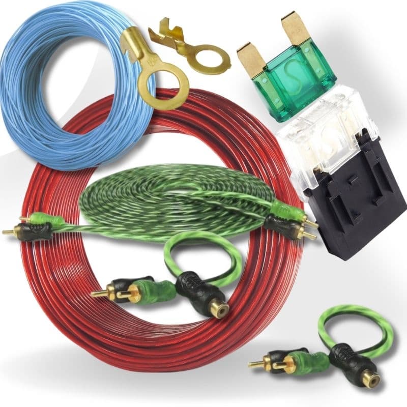 Kit de Instalação Fiação Som Automotivo Para Modulo Stetsom Taramps Soundigital Banda 300w