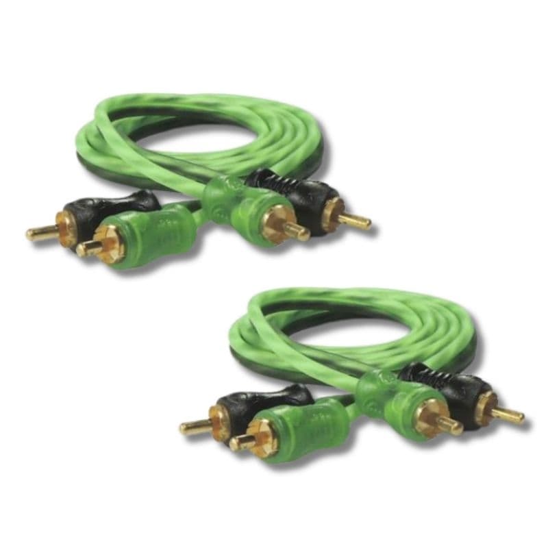 Kit 2 RCA 1 Metro Blindado Injetado 4mm 200 Pro Technoise