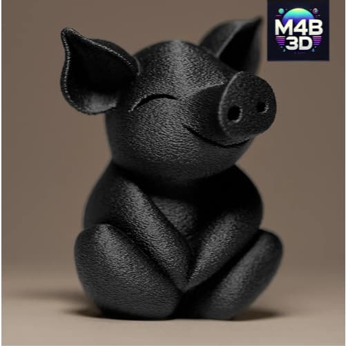 Estátua Porco fofinho para Decoração - Impressão 3D