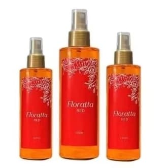 Combo feminino 03 bory splash florata red 300mls