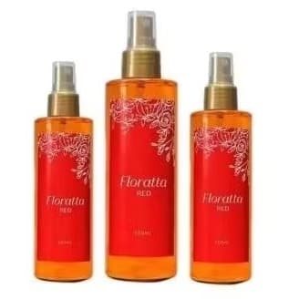 Combo feminino 03 bory splash florata red 300mls exclusivo