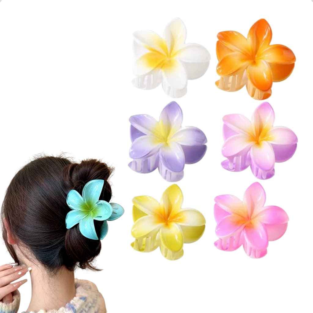 Presilha Piranha Prendedor Flor Cabelo Acessórios Kit 3