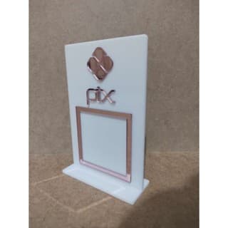 Placa Pagamento/Placa pix/ Qr code mesa