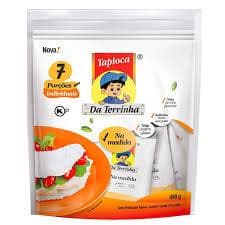 Tapioca Da Terrinha 3 Pacotes Com 7 Porções Cada Em Pacote Individual - Dieta - Fitness - Academia - Saudavel Sem Clúten