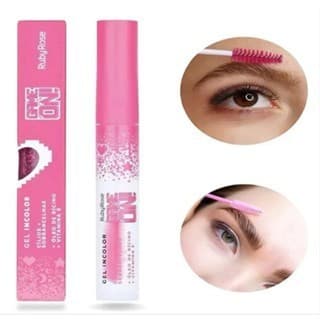 Box com 24 Unidade de ruby rose gel incolor cílios sobrancelhas HB509