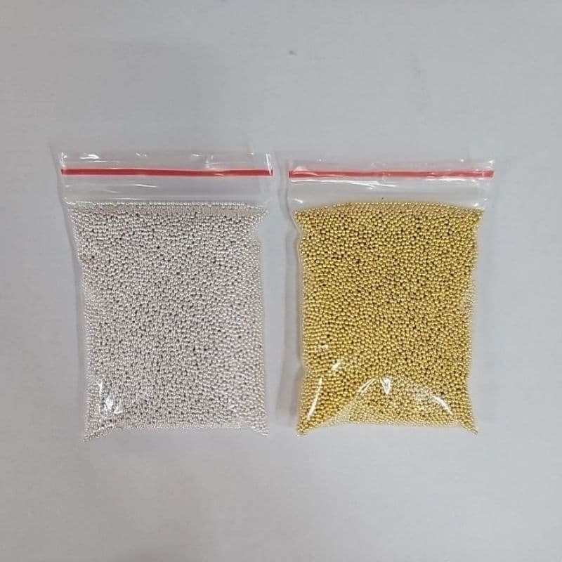 Caviar de metal 1mm 50g e 100g