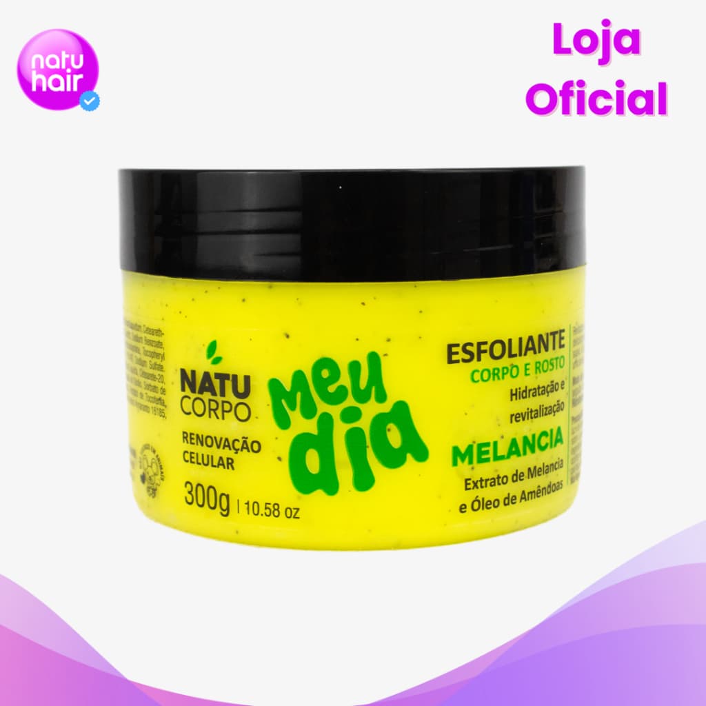 Esfoliante Maracujá Natucorpo Meu Dia 300g