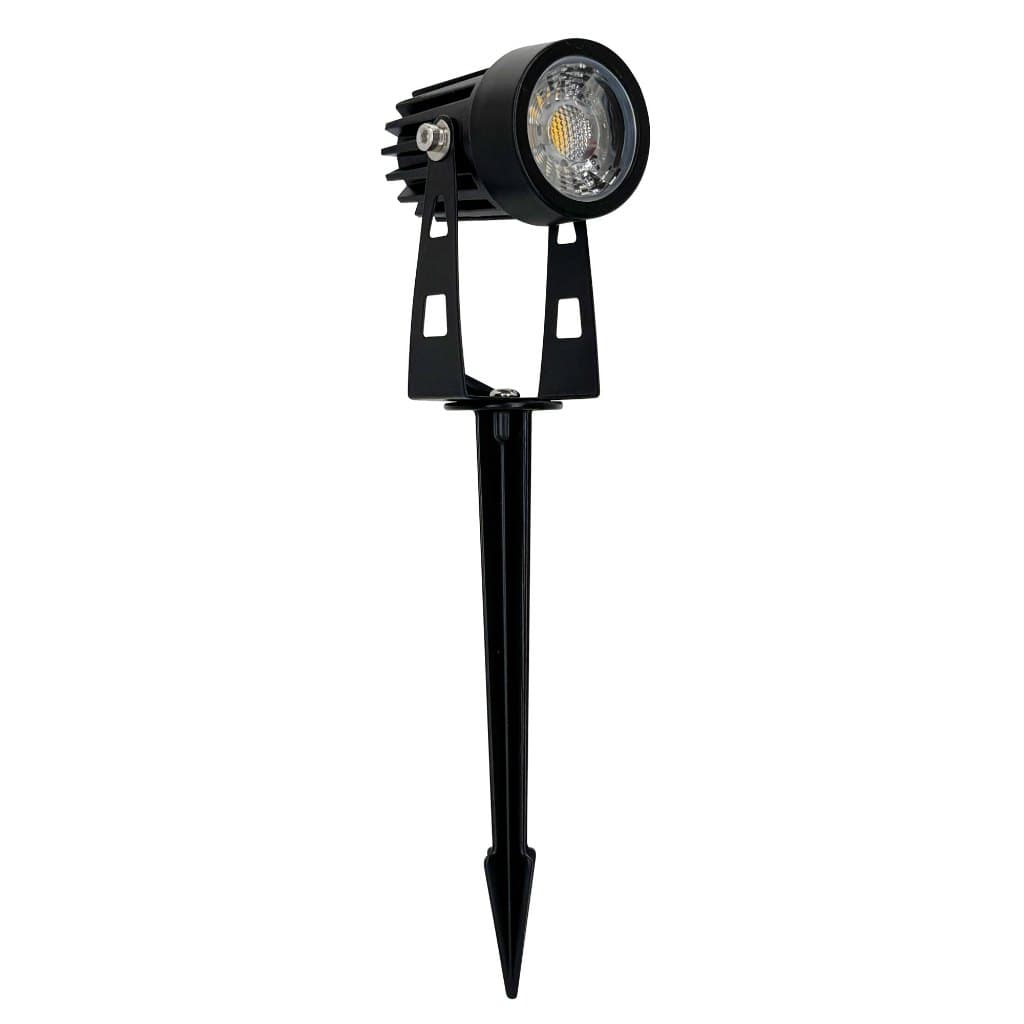 Espeto Jardim LED Nordecor Oyne 3W 3000K IP65 Preto Iluminação Externa Planta Paisagismo Gramado
