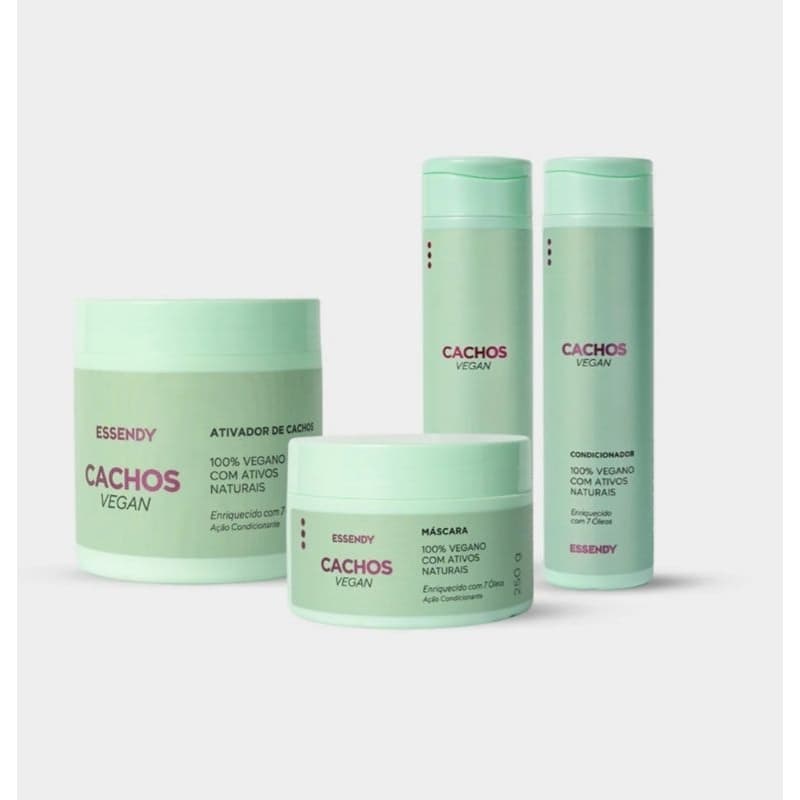 kit Cuidado Diário Cachos Vegan