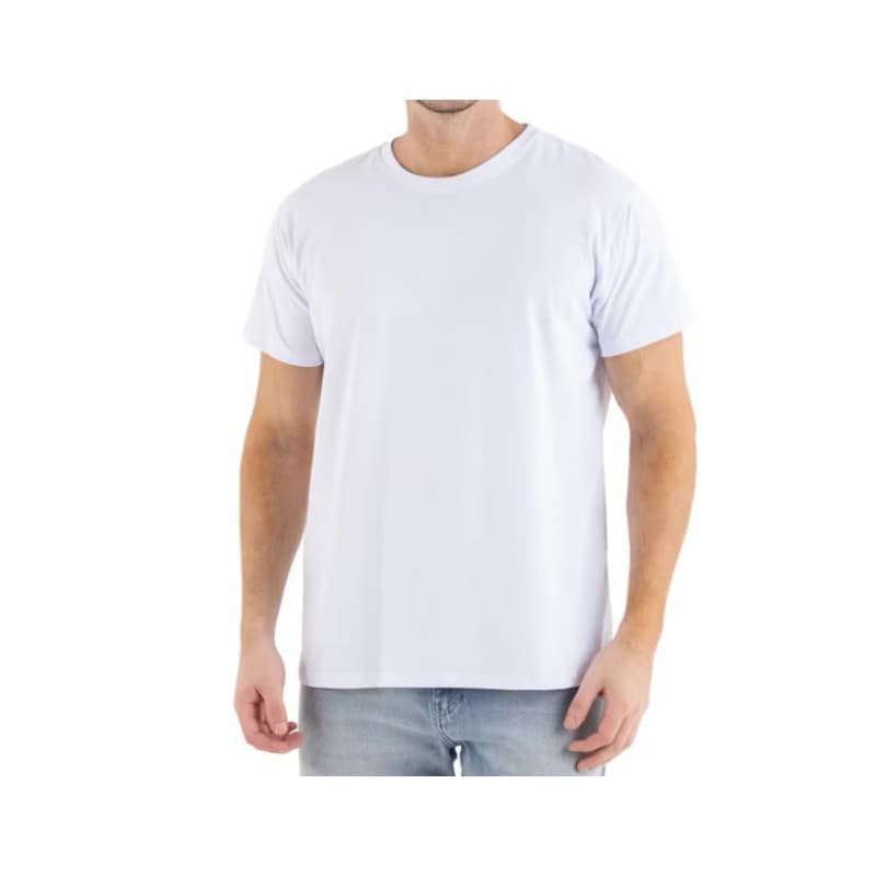 Camiseta Lisa Masculina Básica 100% Algodão