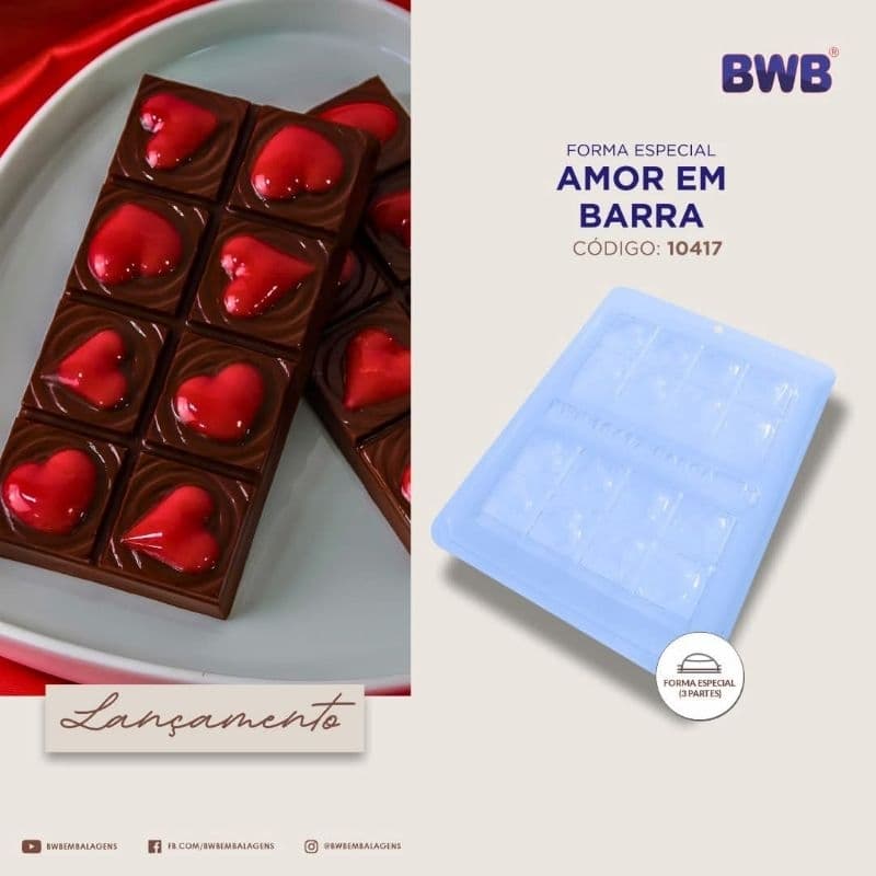 Forma BWB 3 partes - AMOR EM BARRA (10417)- BWB.