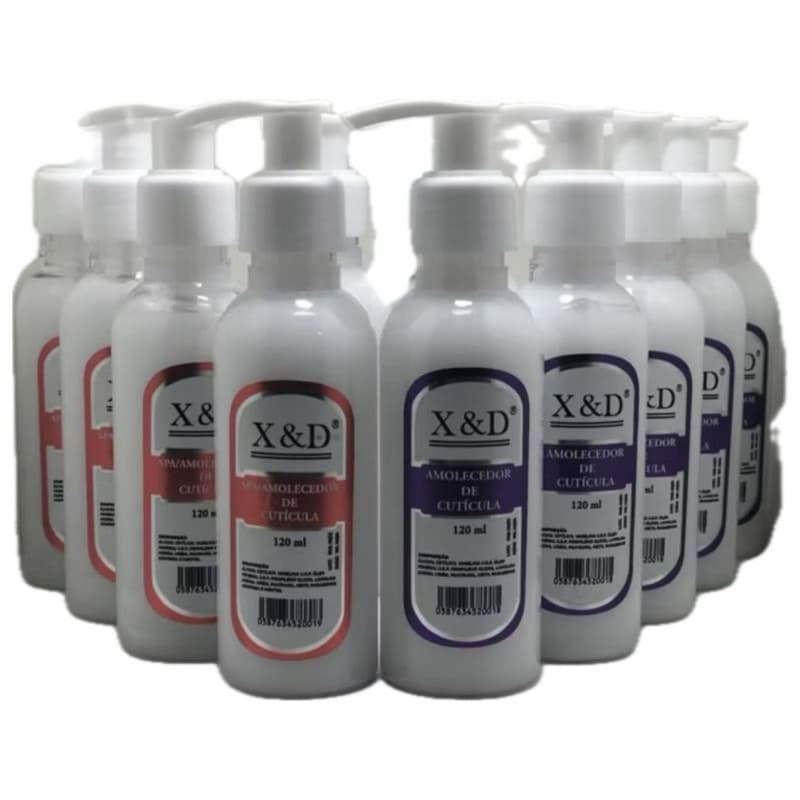 kit spa e amolecedor de cutícula X&D 5 de cada total 10 unidades