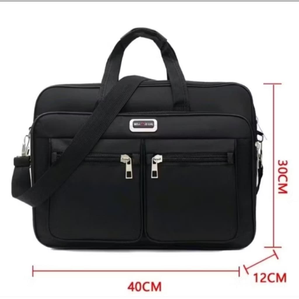 Pasta Executiva Grande para Notebook em Nylom Feminina e Masculina