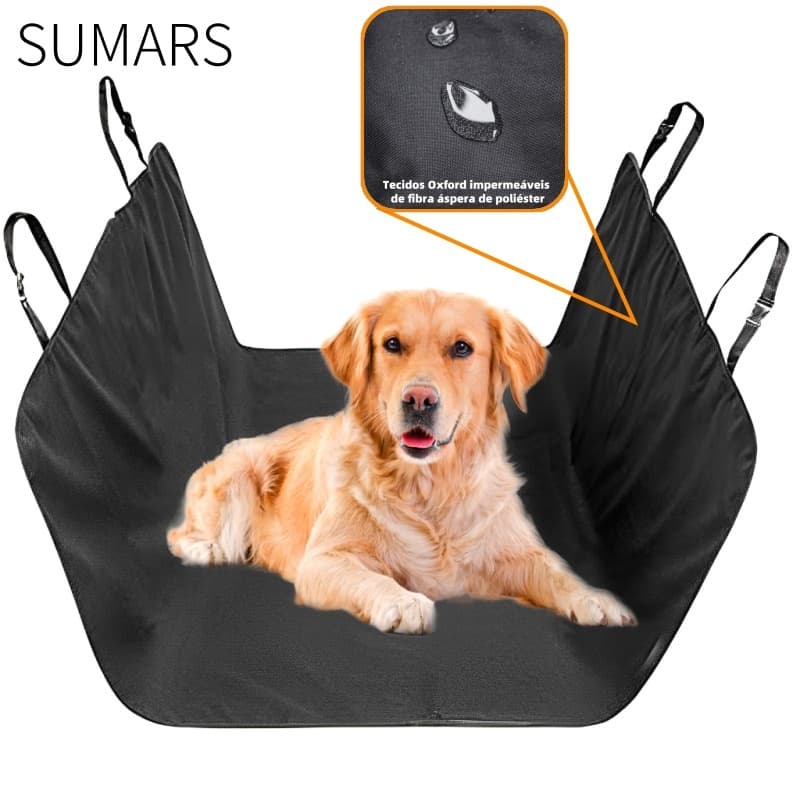 Capa Protetora Impermeável Para Banco Carro Pet Cão Gato Animais 140cm Fácil de limpar