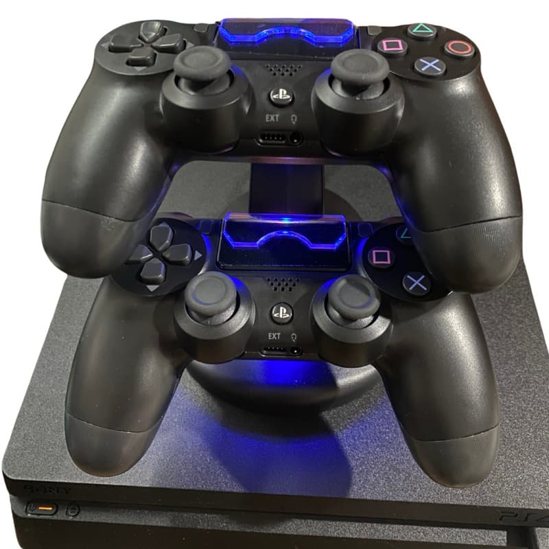 Dock Vertical Carregador para 2 Controles playstation 4 - PS4 – Preto