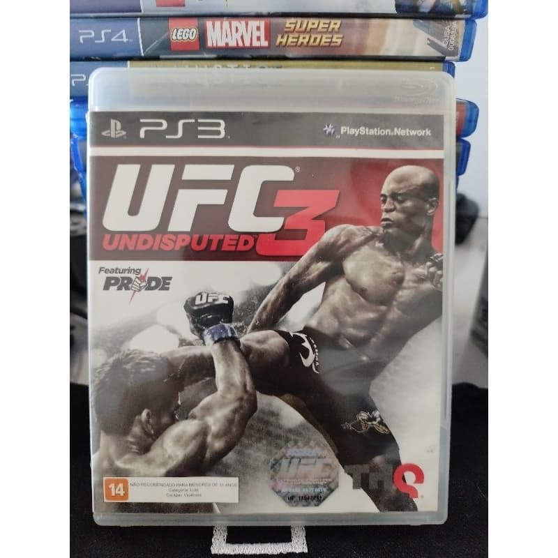 Jogo para PS3 UFC 3 Usado Funcionando perfeitamente sem detalhes