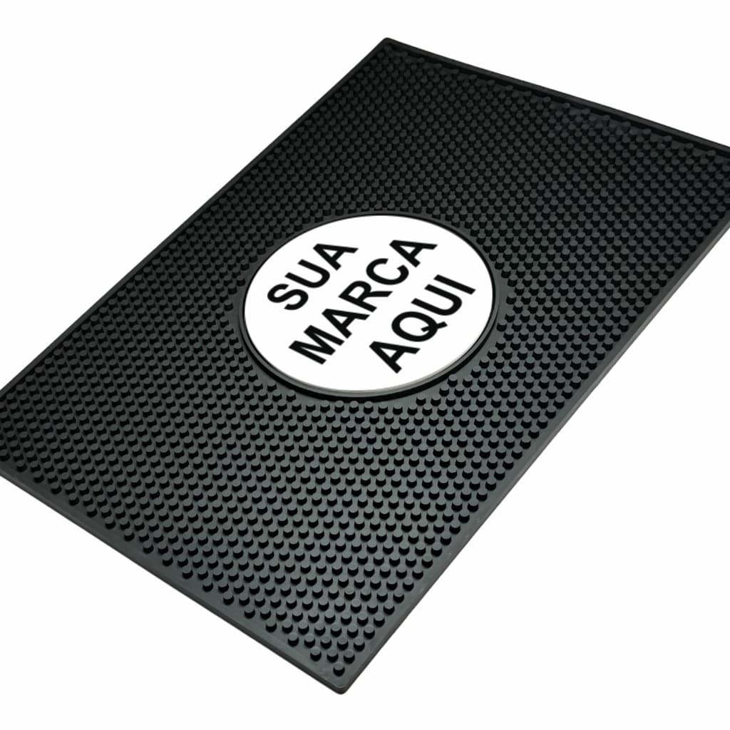 Tapete De Bar 60x40cm Personalizado Emborrachado Porta Copos Chá Bar Mat - Lootus