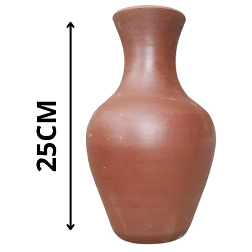 Moringa De Barro Com Tampa 25cm