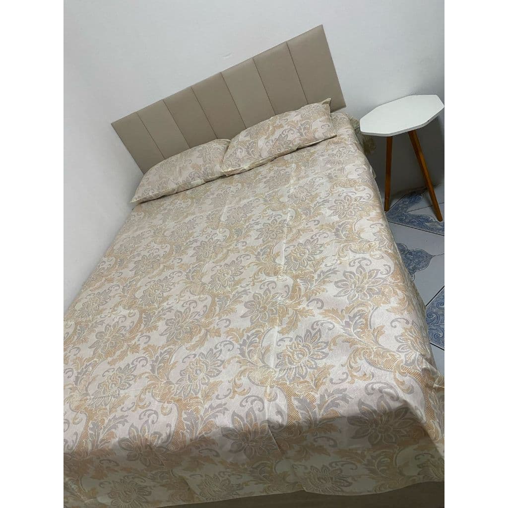 lençol casal estampado 3 peças