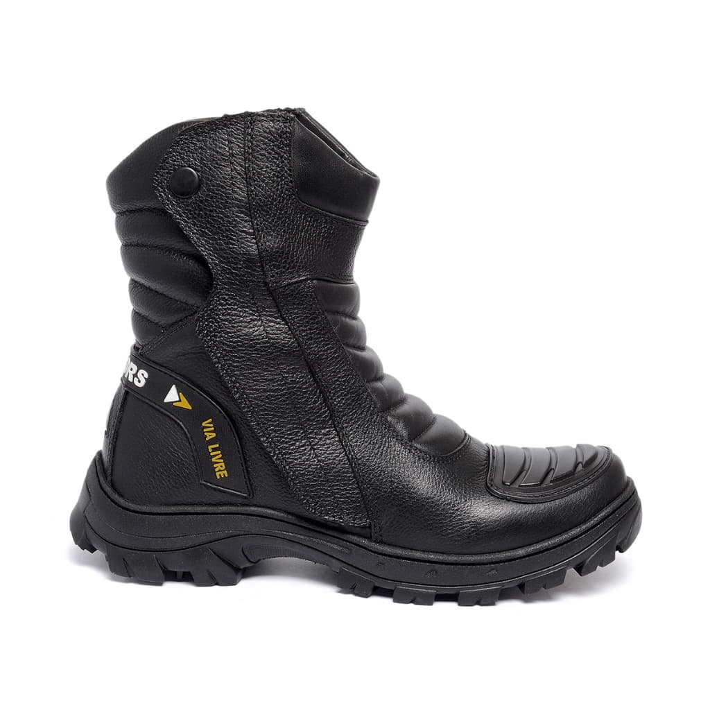 Bota Motociclista Via Livre - Conforto, Segurança e Estilo na Estrada