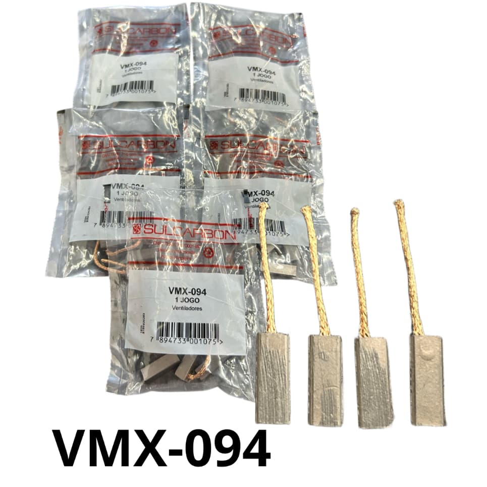 5 Pares Escova Do Regulador Alternador VMX-094 12V Aplicado Em Ventiladores GM Sulcarbon