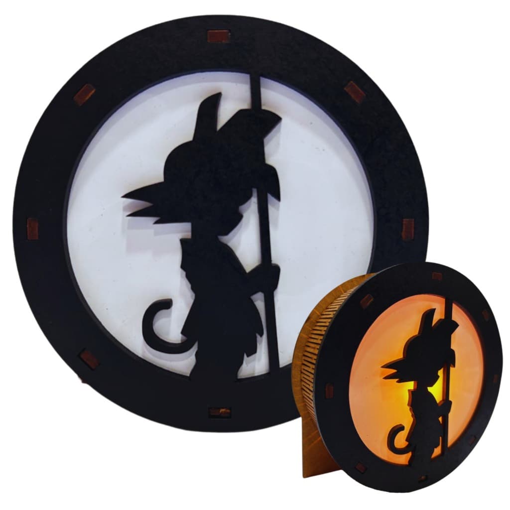 Luminária Abajur Dragon Ball, Presente, Decoração Mod 2
