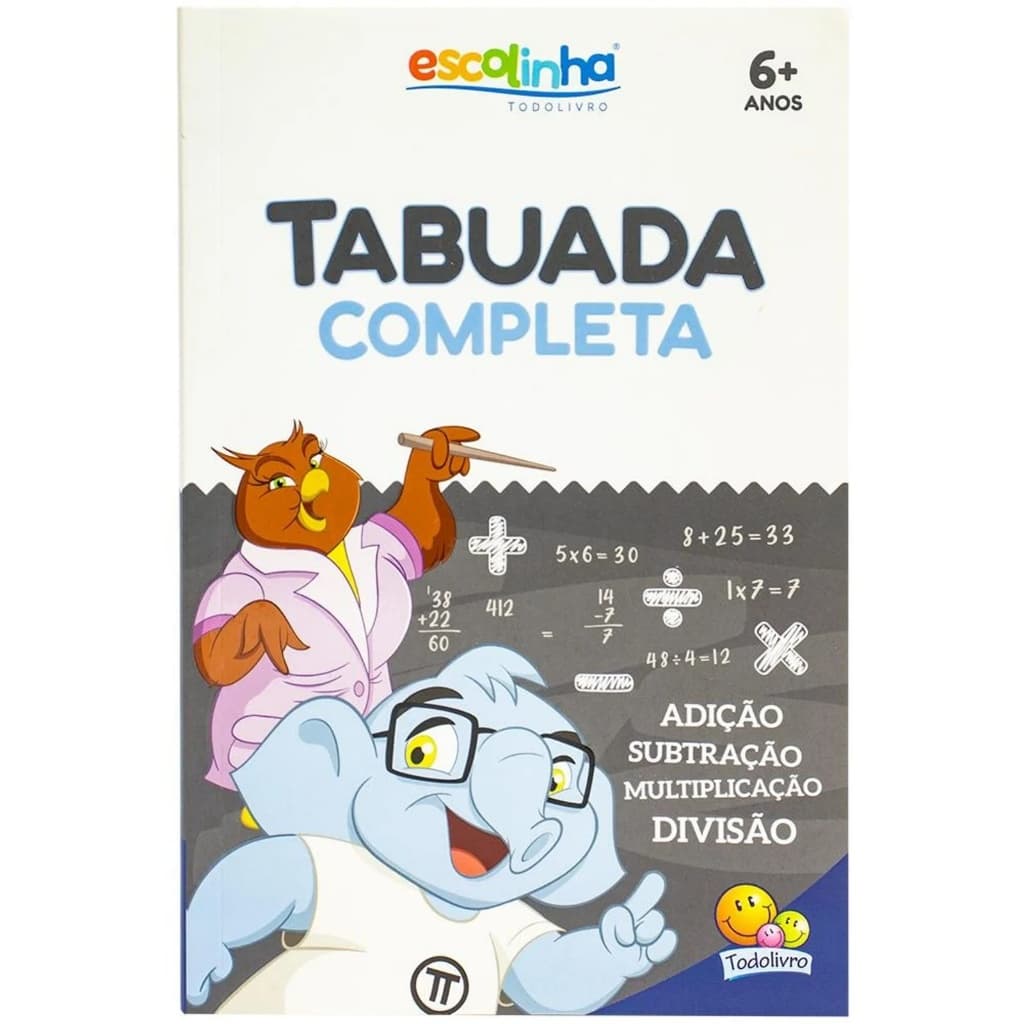 Tabuada Completa Escolinha Todolivro