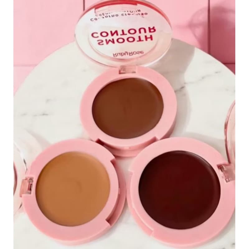 Contorno cremoso maquiagem Ruby Rose linha rosa novidade cores nutmeg ebony soft sand SMOOTH CONTOUR