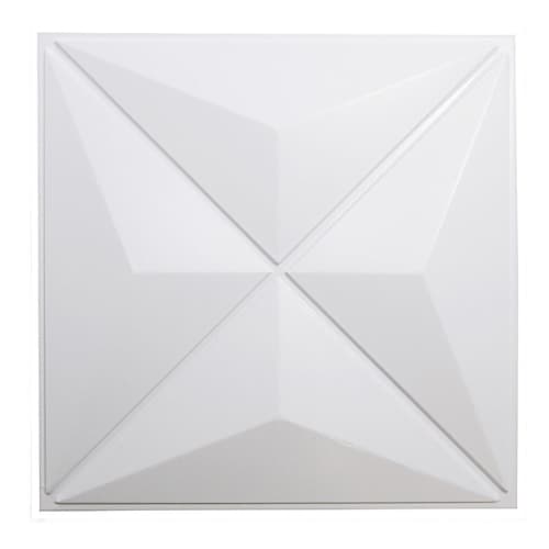 KIT C/32 Placa de Revestimento Auto Colante 3D PVC Estrelar 50x50cm