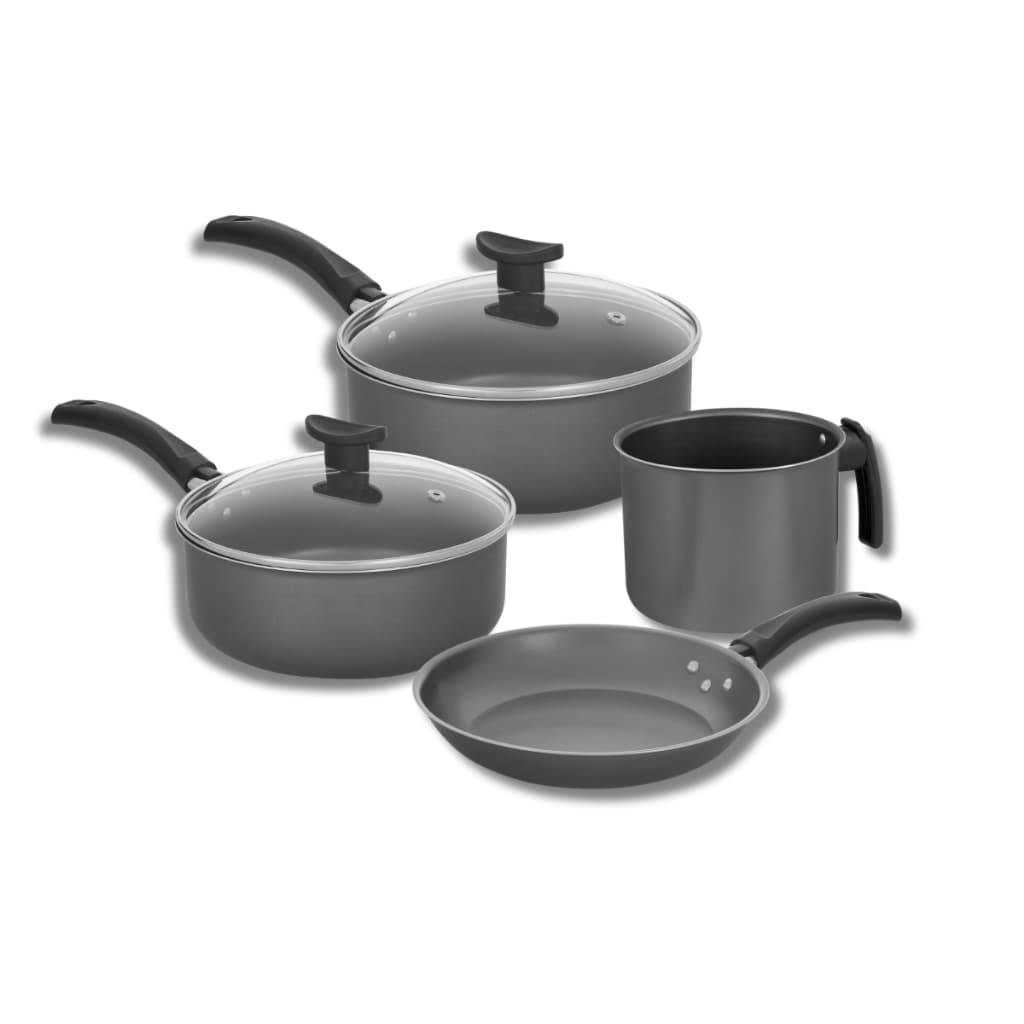 Conjunto De Panelas 4 Peças Antiaderente Grafite Fort-lar - Ars