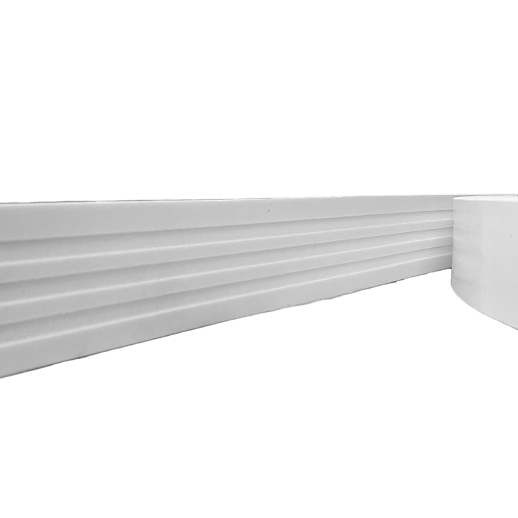 Moldura Guarnição Rodameio Autocolante Flexível Econômico Lua 5cm x 5mm
