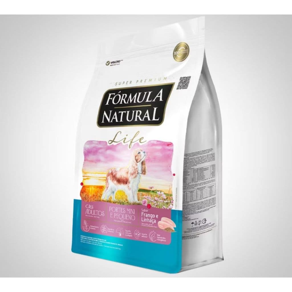 Ração para Cachorro Formula Natural Life Mini e Pequeno - 2,5 kg