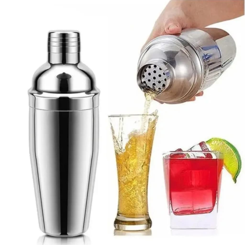 Coqueteleira Copo Para Drinks e Caipirinha Bar Inox 500ml - Clink CK4082