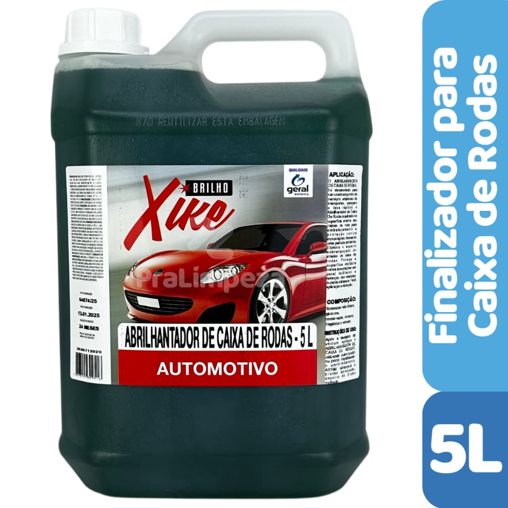 Abrilhantador Finalizador Caixa de Rodas | Acabamento Preto Brilhante Automotivo | Ecoclean Black