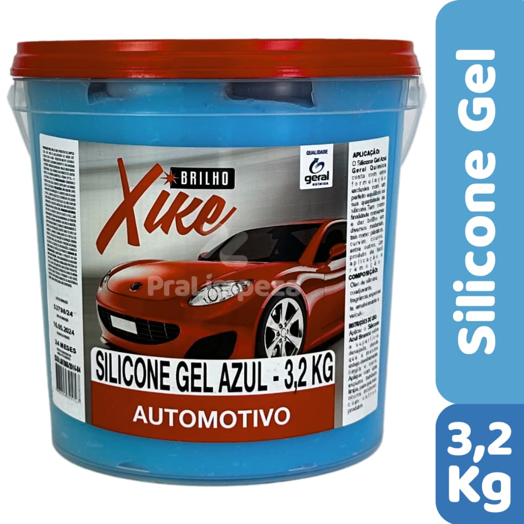 Silicone Gel Azul Perfumado | Automotivo | Standard - 3,2 Kg