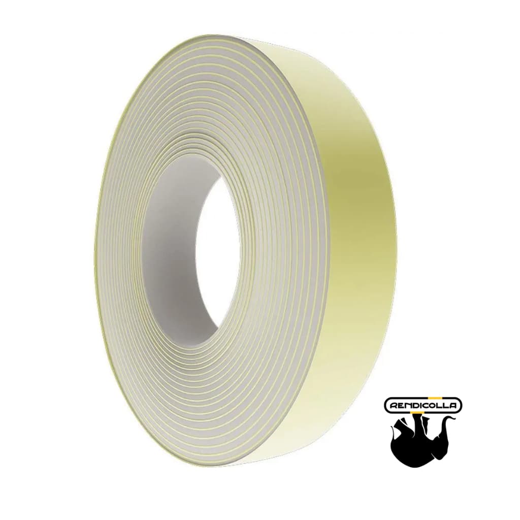 Fita Banana Dupla Face Adesivo De Espuma 19mm X 5,5 Metros Rendicolla Kit c/3 unidades