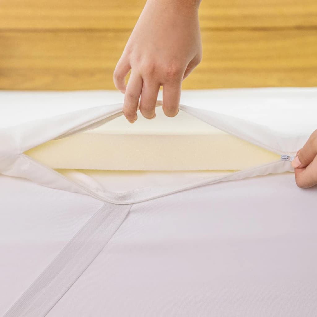 Pillow Top Espuma D18 400 Fios Protetor de Colchão Antialérgico
