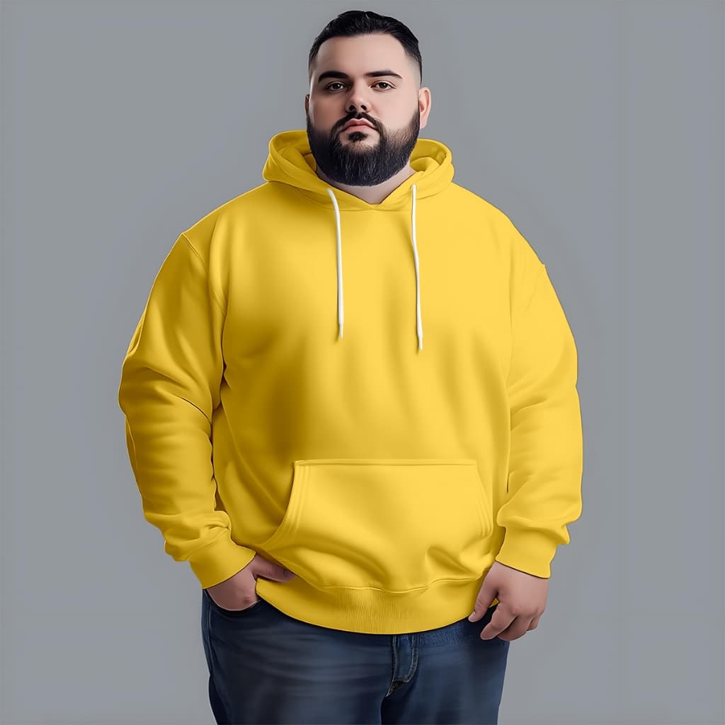 Blusa Moletom Plus Size Liso Premium Slim Algodão Mácio Várias Cores
