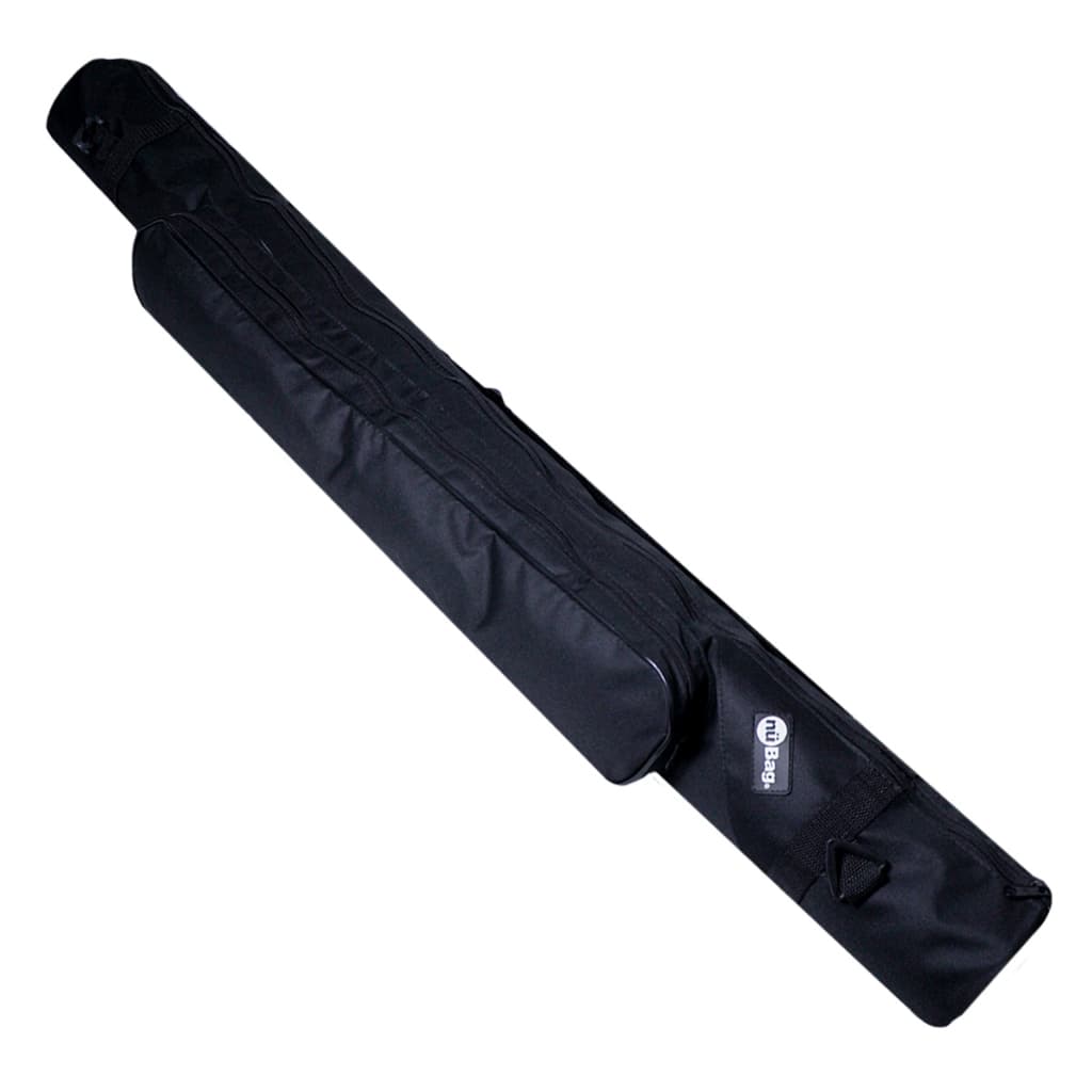 Mochila Porta 15 Varas com Alça Pescador 65cm com Bolsa Frontal e Zíper Fechamento Reforçado Pesca