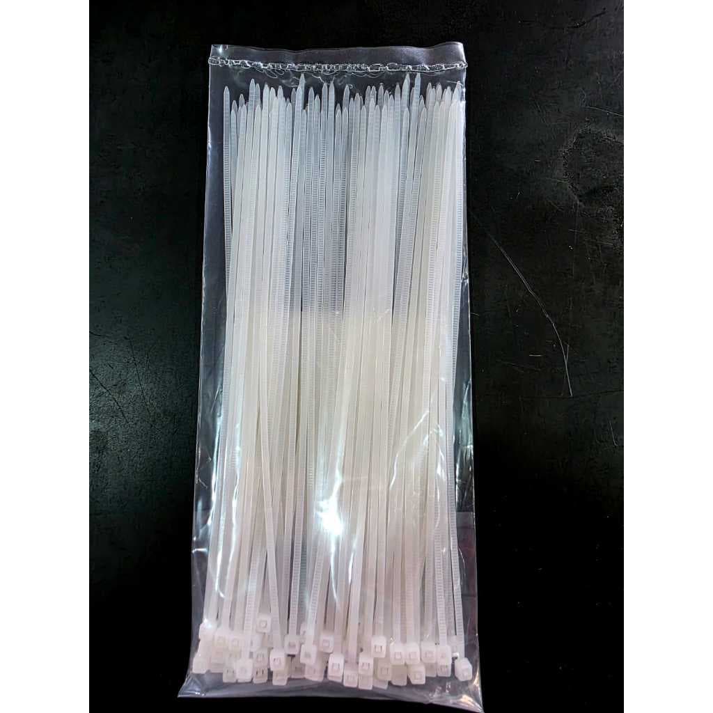 Abraçadeira de Nylon 2,5MM X 150MM - Enforca Gato - Cinta Plástica - Pacote com 100 Unidades/ Diversos Tamanhos