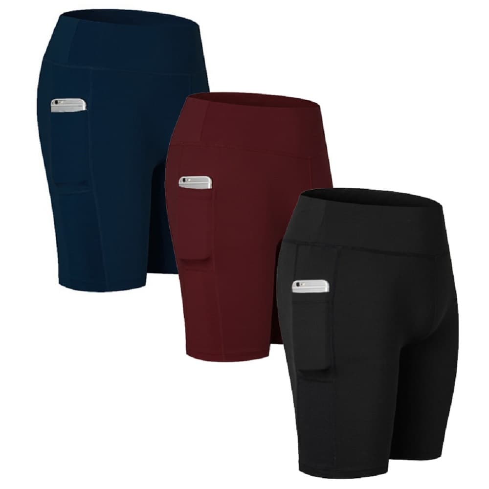 Bermuda Unissex Fitness Com Bolso Academia Dry Fit Cintura Alta