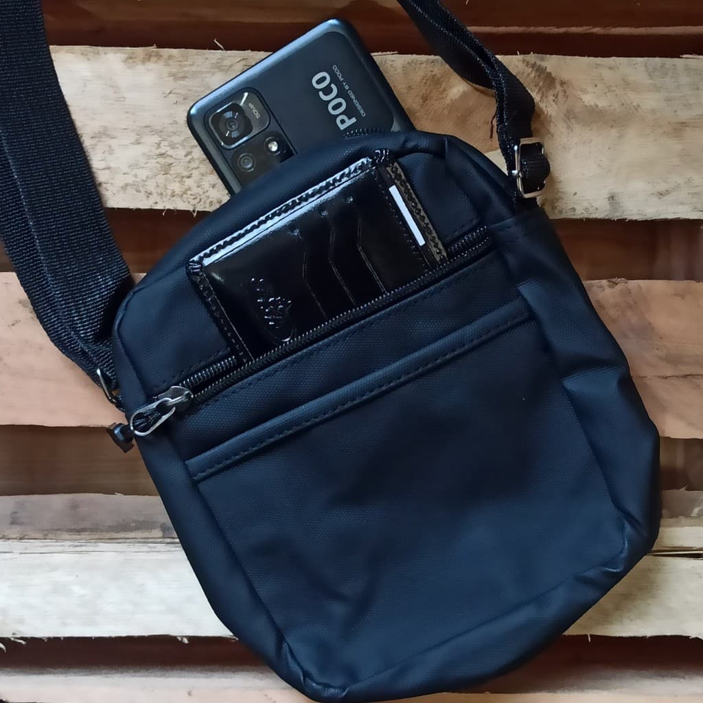 Bolsa Bag Masculina Feminina Com Zíper  Shoulder Bag Transversal de Ombro  - Envio Imediato