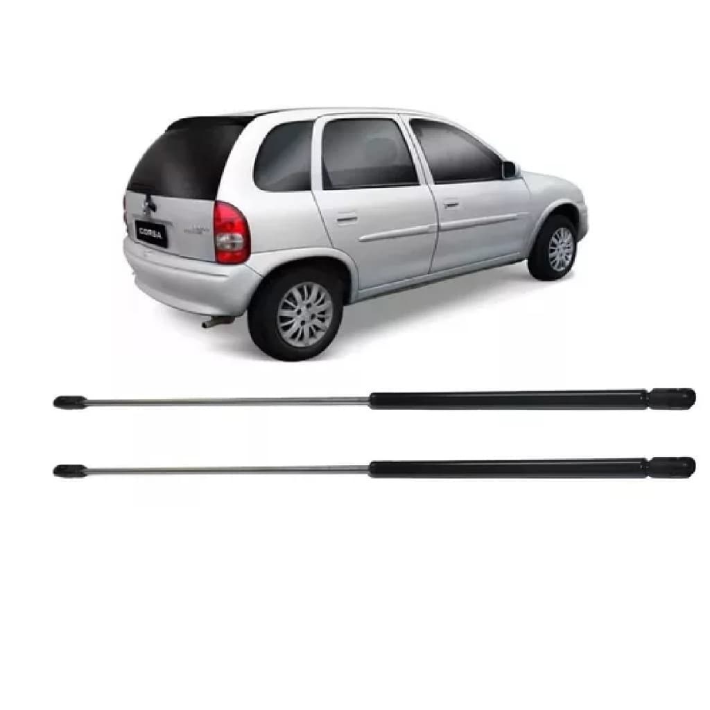 Par Amortecedor Mola Pistão Tampa Porta Malas Corsa Wind 1994 A 2002
