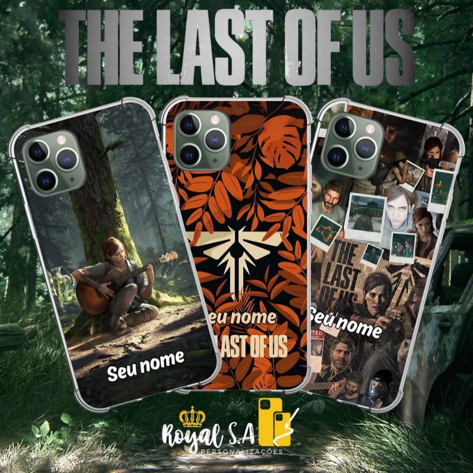 Capinha personalizada The Last of Us para todos os aparelhos Samsung/ Iphone/ Motorola/ Realme