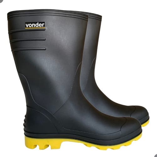 Bota De Borracha Sem Forro Sete Leguas Galocha Limpeza Grendene Motoboy