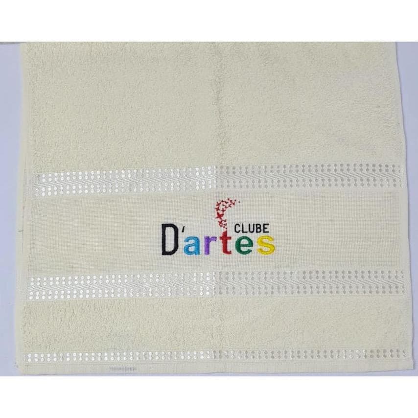 Toalhas De Rosto Bordadas Personalizadas - Kit com 5 ou 10 Unidades