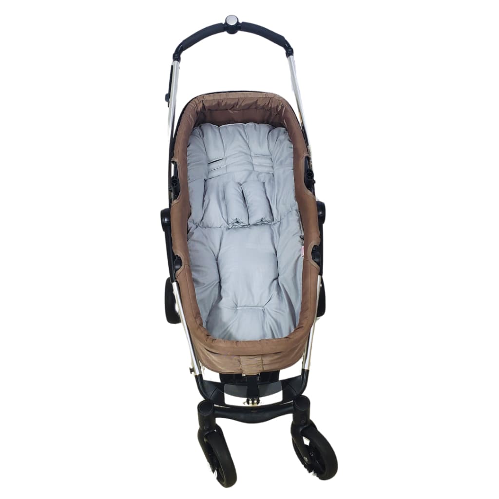 Kit 3 peças, Colchonete para Carrinho e Protetores de cinto – Conforto e Proteção para o Seu Bebê!