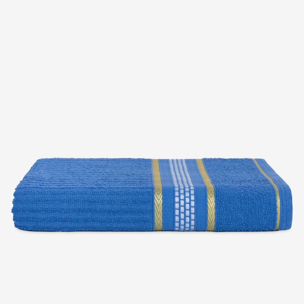 Toalha de Banho Grande Grossa Felpuda 100% Algodão Ótima Absorção Atacado Canelada