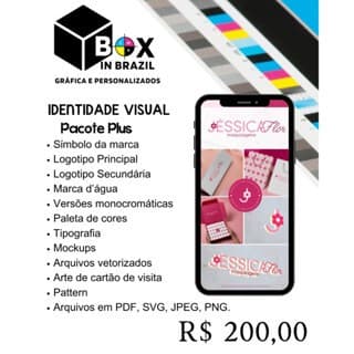 Criar Logotipo Logomarca Criação de Logo Personalizado Profissional Identidade Visual Pacote Essencial