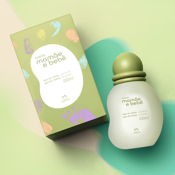 Mamãe e Bebê Água de Colônia 100 ml Natura